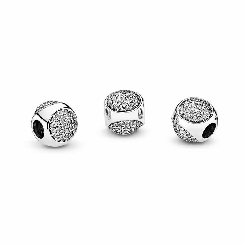 Pandora Dazzling Droplet Charm NZ, Sterling Silver (027948-UYW)